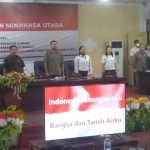Rapat Paripurna DPRD Kabupaten Minahasa Utara Tentang Tiga Rancangan Peraturan Daerah