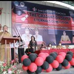 Wakil Walikota Wenny Lumentut Hadiri Graduation Day SMKS Kristen 1 Tomohon