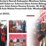 Dilantik jadi Sekda Minsel, Glady Kawatu Optimis Berikan yang Terbaik