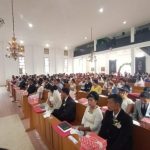 Gereja Sion Jadi Saksi Kawin Massal di Kota Tomohon