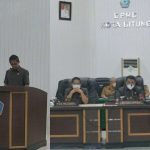 Hengky Honandar Hadiri Paripurna Penyampaian KUA-PPAS Tahun Anggaran 2023 Kota Bitung