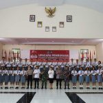 Sasingen Buka Pusdiklat Paskibra Kabupaten Sitaro