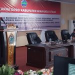 DPRD Minut Gelar Rapat Paripurna Pembicaraan Tingkat I Atas Rancangan Peraturan Daerah