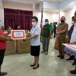 Tamuntuan Serahkan Bantuan Alat Tangkap Ikan dan CSR PT. PLN Tahuna