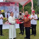 Wawali Wenny Lumentut, Hadiri Pertemuan Raya dan Konferensi VII Kaum Bapak Katolik Keuskupan Manado.