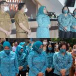 Ketum TP PKK Ny Tri Tito Karniavan Apresiasi TP PKK Kota Bitung