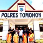4 Pelaku Judi Togel Di Mokupa Berhasil Diringkus Tim Resmob Polres Tomohon