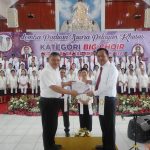Lomba Paduan Suara Antar Pelsus Wilayah Kakaskasen Raih Nilai 84,22