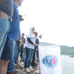 Hadir di FPSL 2022, Istri Mendagri Tito Karniavan Lepas Peserta Lomba Fins Swimming