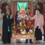 Walikota Carrol Senduk Bersama Ketua TP PKK Kota Tomohon Hadiri Ibadah Syukur HUT ke-9 Jemaat GMIM Kakaskasen Eben Haezer