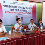 drg.Jeand’arc Senduk Karundeng buka Kegiatan Pembentukan Pokja Dan PAUD Pembina