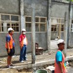Kadisdik Aldrin Posumah Memantau Langsung Pembangunan Sekolah Lewat Anggaran DAK