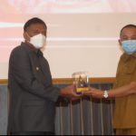 Wakil Walikota Wenny Lumentut Terima DIPA dan TKD 2023 dari Gubernur Sulut