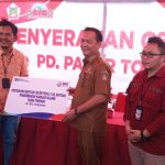 Diterima Wali Kota, PD Pasar Tomohon Dapat Bantuan CSR Dari Bank BRI