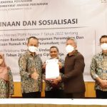 Tandatangani BAST-BMN, KemenPUPR-RI Serahkan 50 Unit Rusus Nelayan Pada FDW