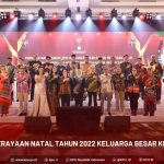 Hasyim Asy’ari Hadiri Perayaan Natal Keluarga Besar KPU