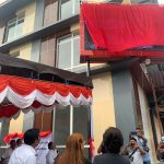 Tamuntuan Launching Videotron Pertama di Kabupaten Kepulauan Sangihe