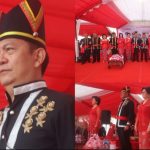Upacara HUT kota Tomohon ke-20 Berlangsung Khidmat Meski Diguyur Hujan Deras