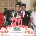 Wagub Sulut Steven Kandouw Hadiri Rapat Paripurna DPRD Kota Tomohon Dalam Rangka HUT Kota Tomohon Ke-20
