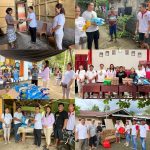 Ketua DPC Partai Gerindra, Cynthia I Erkles Salurkan Bantuan Kepada Warga Terdampak Banjir
