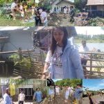 Ketua Gerindra Minut, Cynthia Erkles Bersama Kaum Milenial Salurkan Bantuan Korban Banjir