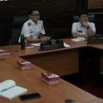 Bupati Joune Ganda Mengikuti Rapat Bahas Tentang Inflasi