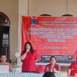 Sandra Rondonuwu Gelar Sosbang Di Kelurahan Ranomea Kecamatan Amurang Timur