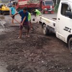 Gerak Cepat, Dinas PUPR Kota Bitung Terus Lakukan Perbaikan Infrastruktur Jalan