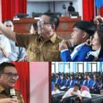 Hadiri Pembekalan Mahasiswa Unima, Maurits Mantiri Paparkan Program Digitalisasi Pemkot Bitung