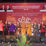 Wakili WalikotaTomohon Kalesaran Hadiri Ibadah Syukur BAMAG Dalam Rangka HUT Kota Tomohon
