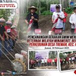 Bupati Joune Ganda, Mencanangkan Gerakan GMIM Menanam dan Beternak