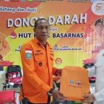HUT Ke-51 Basarnas Gelar Donor Darah Bersama PMI Minut