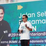 Wali Kota Ikut Jalan Sehat Bersama Kementerian BUMN