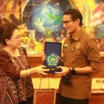 Temui Menparekraf Sandiaga Uno, Tamuntuan Paparkan Skala Prioritas Pengembangan Pariwisata di Sangihe