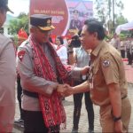 Sekkot Edwin Roring Sambut Kunker Kapolda Sulut