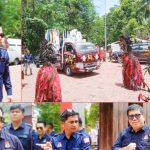 KPU Tomohon Sambut Bendera Kirab Pemilu 2024
