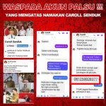 Waspada Akun FB Palsu Catut Nama Walikota Tomohon