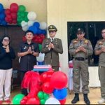 Bupati Joune Ganda, Inspektur di HUT SatPol-PP dan Damkar