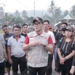 Bupati Joune Ganda Tinjau Langsung Bencana Banjir Bandang di Desa Klabat