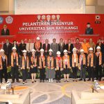 Rektor Sompie Lantik Insinyur Unsrat
