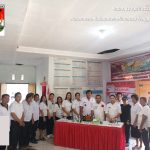 Pemdes Makalu Terima Kunjungan Tim Evaluasi Perkembangan Desa, Maringka: Makalu Terus Berbenah