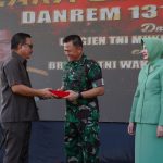 Wali Kota Maurits Hadiri Pisah Sambut Danrem 131/Santiago