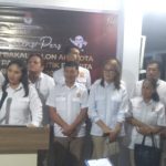 Cynthia Erkles Pimpin Gerindra Daftar Caleg di KPU Minut