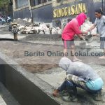 Sempat Viral, Jalan Amblas di Perum Bimoli Diperbaiki Dinas PUPR Bitung