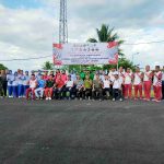 Tingkatkan Sinergitas TNI-Polri dan Forkopimda, Lanal Tahuna Gelar Olahraga Bersama