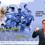 Ketua Asprov PSSI Sulut Joune Ganda Bangga Tim Indonesia Merai Medali Emas