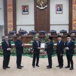 Fransiscus Silangen Pimpin Rapat Paripurna Penyerahan LHP BPK RI Atas LKPD Pemprov Sulut TA 2022