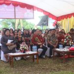 Letakan Batu Pertama Caroll Senduk Dampingi Gubernur Olly Dondokambey