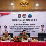 Bupati Joune Ganda Sampaikan Materi bagi 109 Praja IPDN