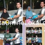 Hari Raya Idul Adha, Arnaldo Kamagi Menyumbangkan Beras di Desa Munte dan Bulutui